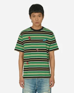 Hysteric Glamour T-Shirts^Monster Embroidered T-Shirt Black