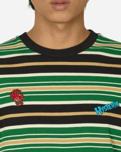Hysteric Glamour T-Shirts^Monster Embroidered T-Shirt Black