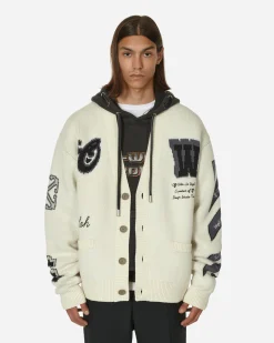 Off-White Knitwear^Moon Vars Knit Cardigan Beige