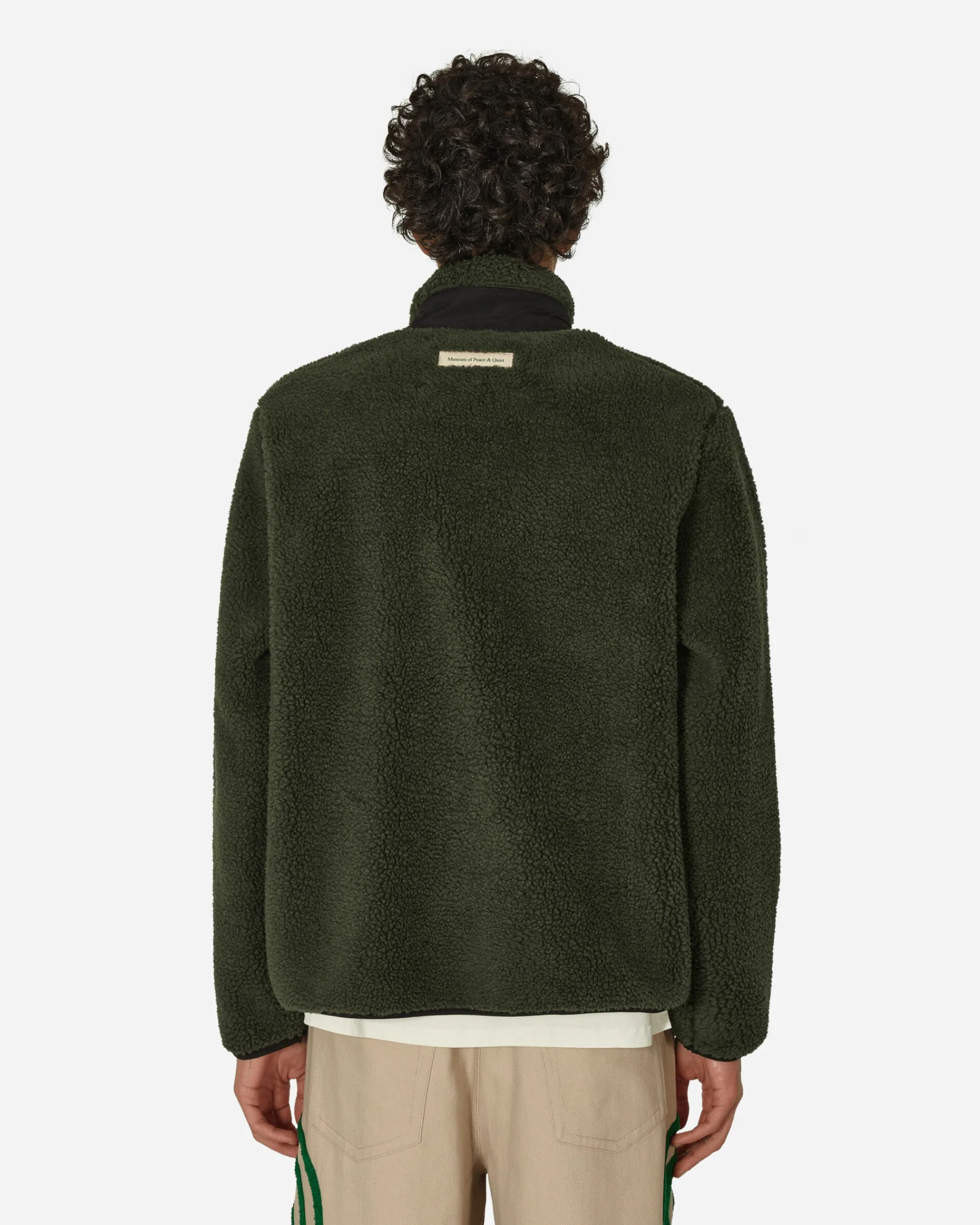 Museum of Peace & Quiet Coats And Jackets^MoPQ Sherpa Jacket Forest / Black