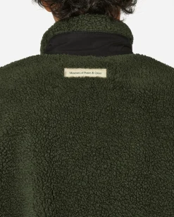 Museum of Peace & Quiet Coats And Jackets^MoPQ Sherpa Jacket Forest / Black