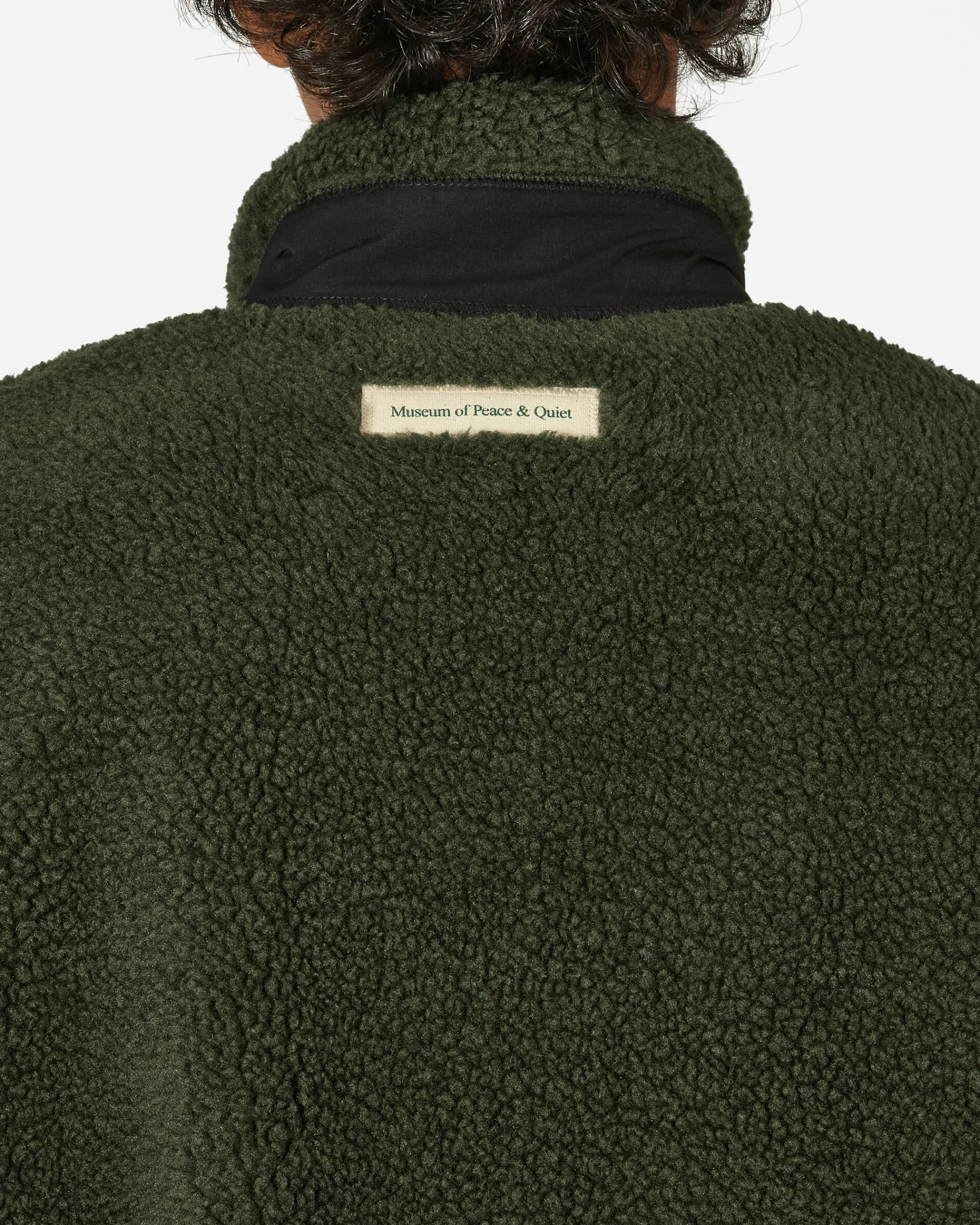 Museum of Peace & Quiet Coats And Jackets^MoPQ Sherpa Jacket Forest / Black