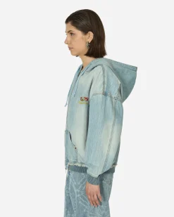 Stingwater Coats And Jackets^Moses Bomber Hoodie Vintage Blue