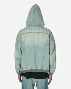 Stingwater Coats And Jackets^Moses Bomber Hoodie Vintage Blue