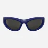 Gentle Monster Eyewear|Eyewear^Mugler Spiral 02 V2 Sunglasses Blue