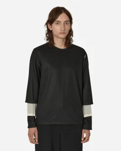 Comme Des Garçons Homme Plus T-Shirts^Multi-Layer Longsleeve T-Shirt Black