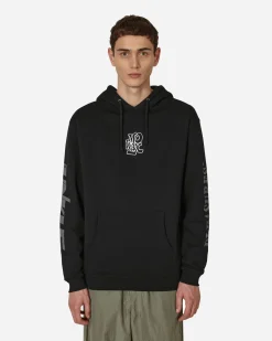Pleasures Sweatshirts^Music Premium Hooded Sweatshirt Black