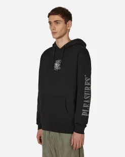 Pleasures Sweatshirts^Music Premium Hooded Sweatshirt Black