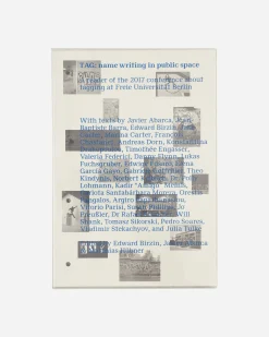 Sprint Magazines Books^Name Writing In Public Space (2nd Edition) Book