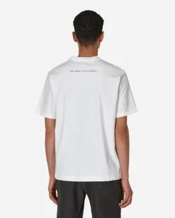 and wander T-Shirts^Naoki Ishikawa “THE VOID” T-Shirt White