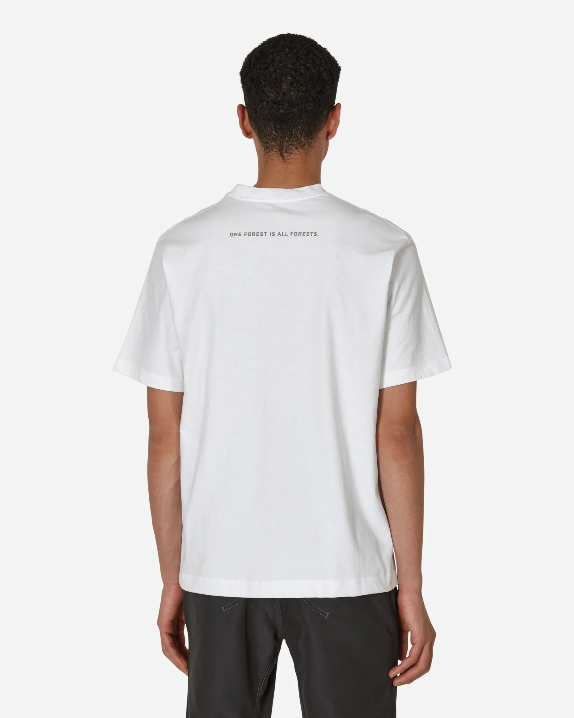 and wander T-Shirts^Naoki Ishikawa “THE VOID” T-Shirt White