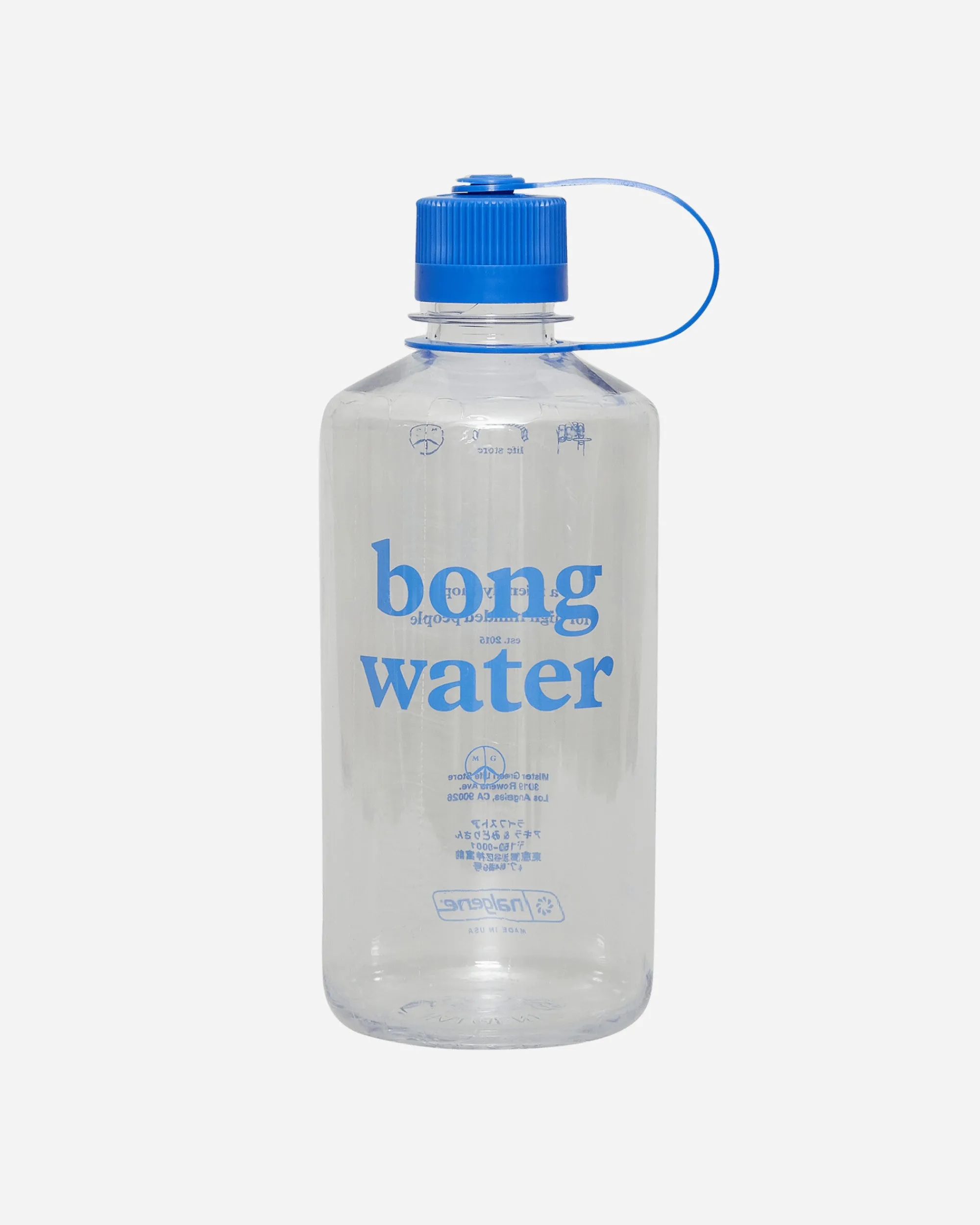 Mister Green Equipment^Narrow Mouth Bong Water Nalgene Bottle Clear