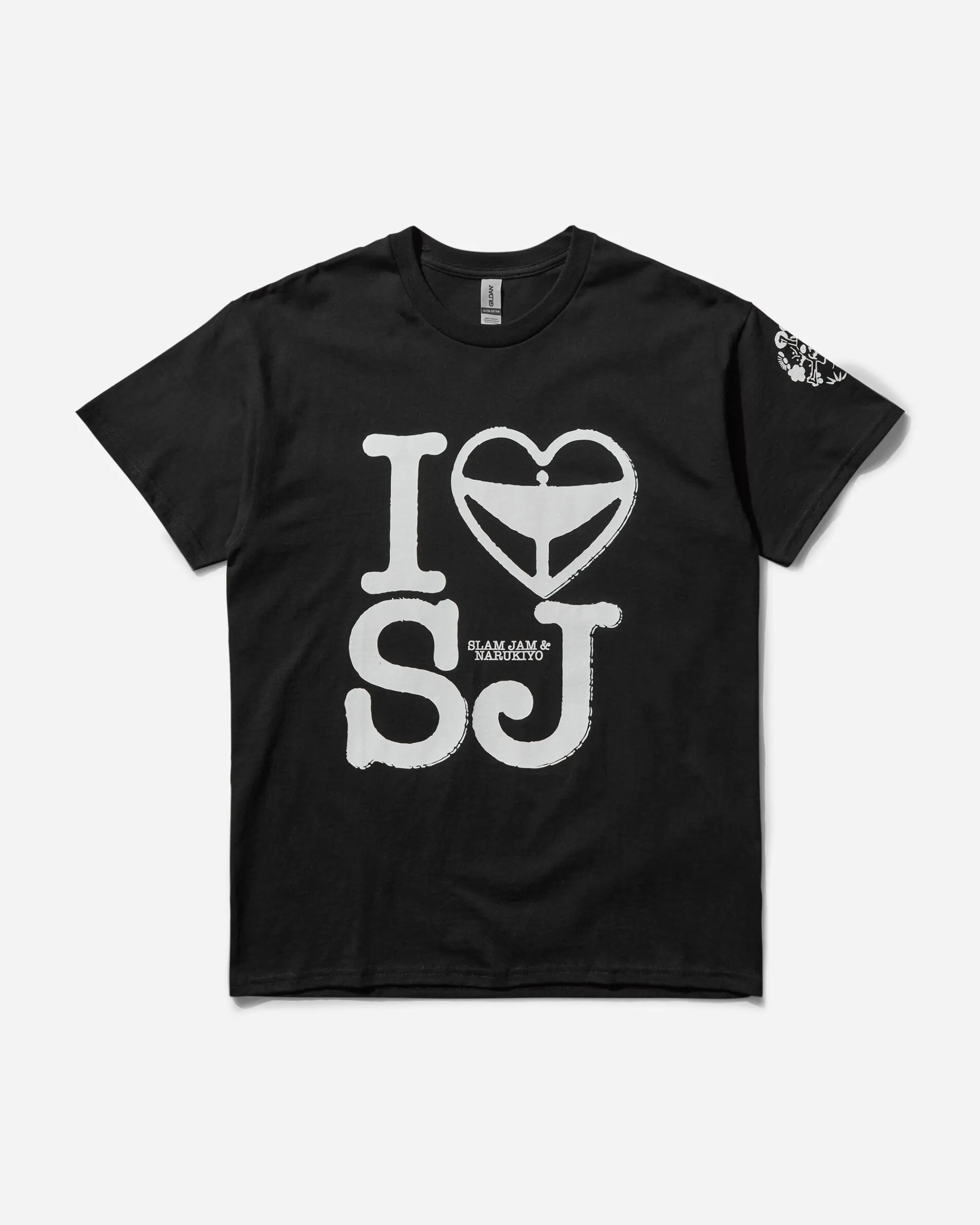 Slam Jam T-Shirts^Narukiyo T-Shirt Black