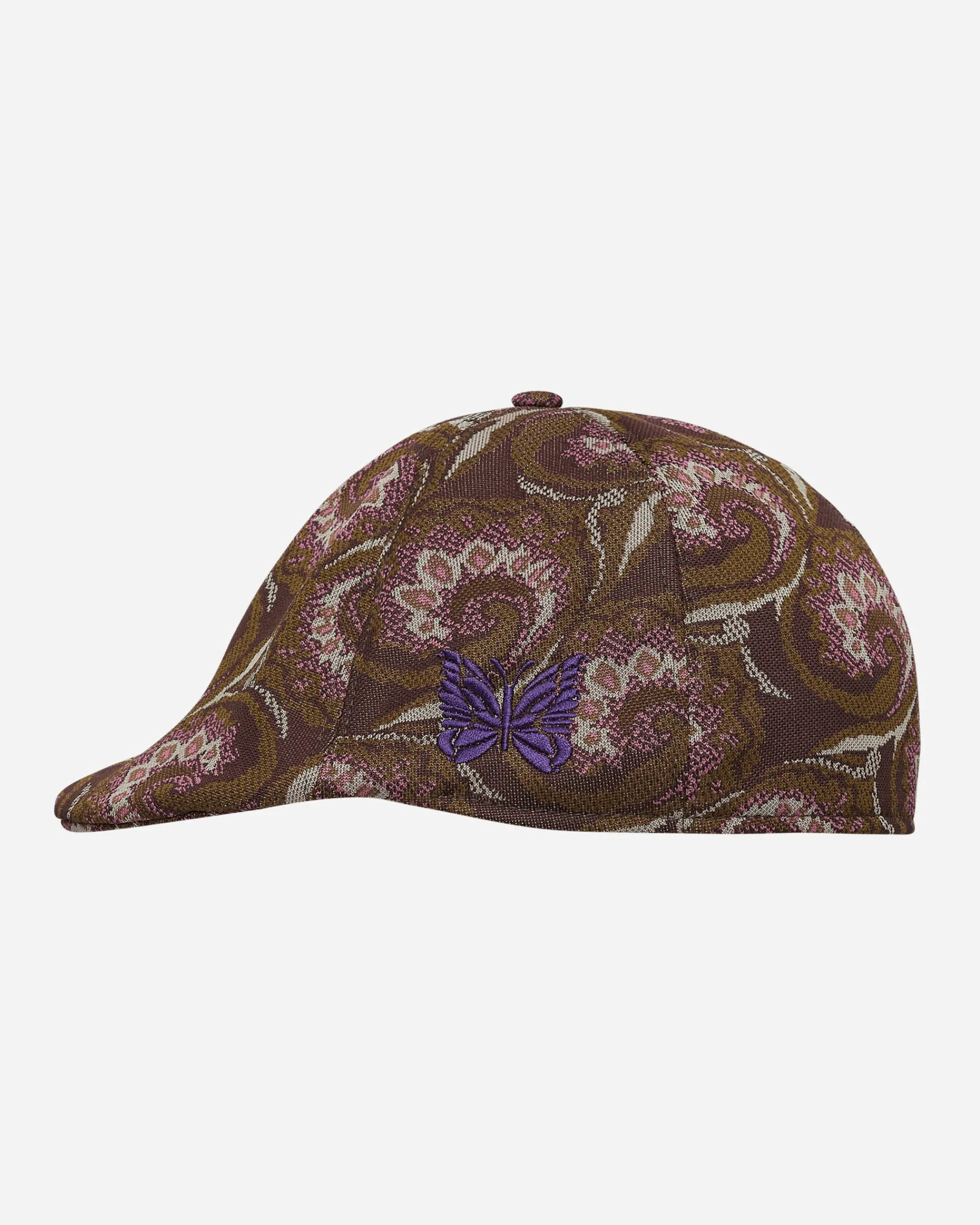 Baracuta Hats|Hats^Needles Jacquard Hunting Hat Dark Brown