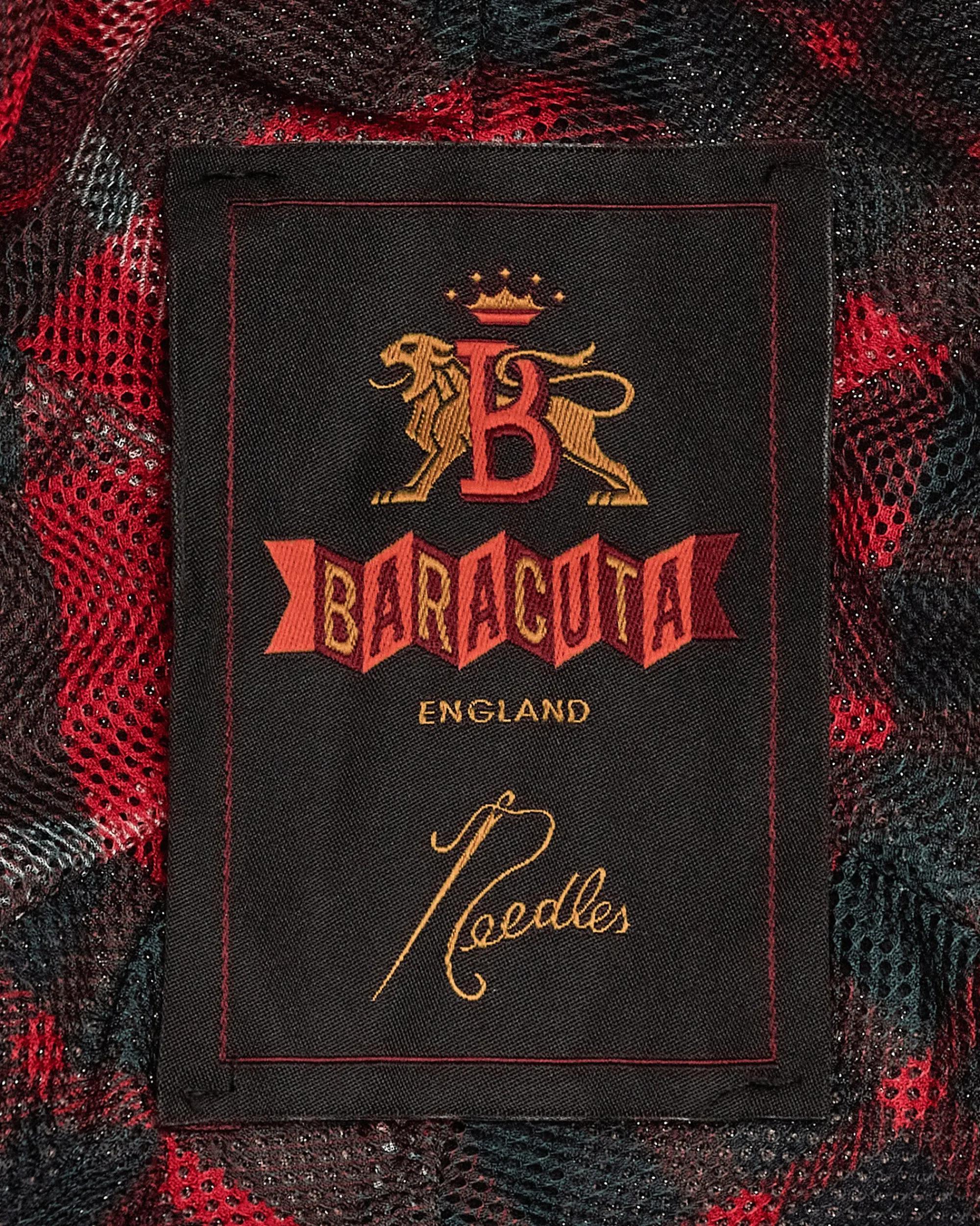 Baracuta Hats|Hats^Needles Jacquard Hunting Hat Dark Brown