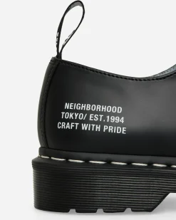 Dr. Martens Classic Shoes|Drops^NEIGHBORHOOD Smith 4 Eye Shoes Black