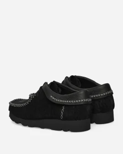 Clarks Classic Shoes^NEIGHBORHOOD Wallabee Shoes Black