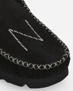 Clarks Classic Shoes^NEIGHBORHOOD Wallabee Shoes Black