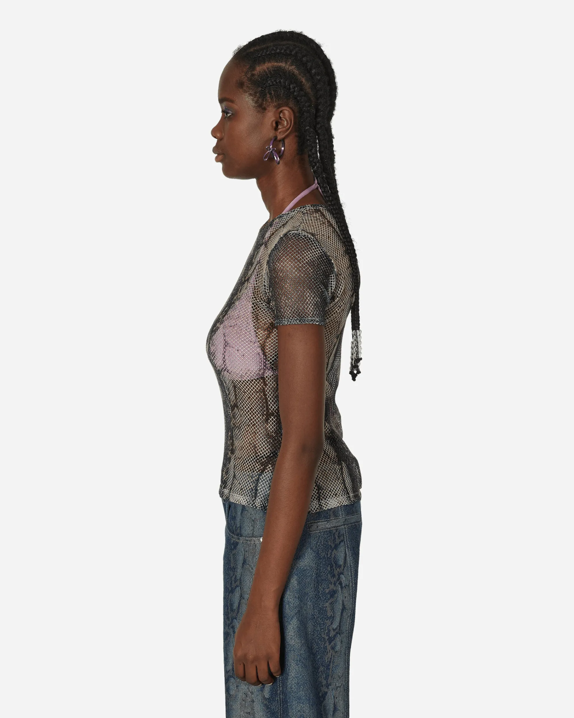 Priscavera T-Shirts^Netting T-Shirt Snake