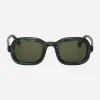 Brain Dead Eyewear|Eyewear^Newman Post Modern Primitive Eye Protection Sunglasses Green Pearl