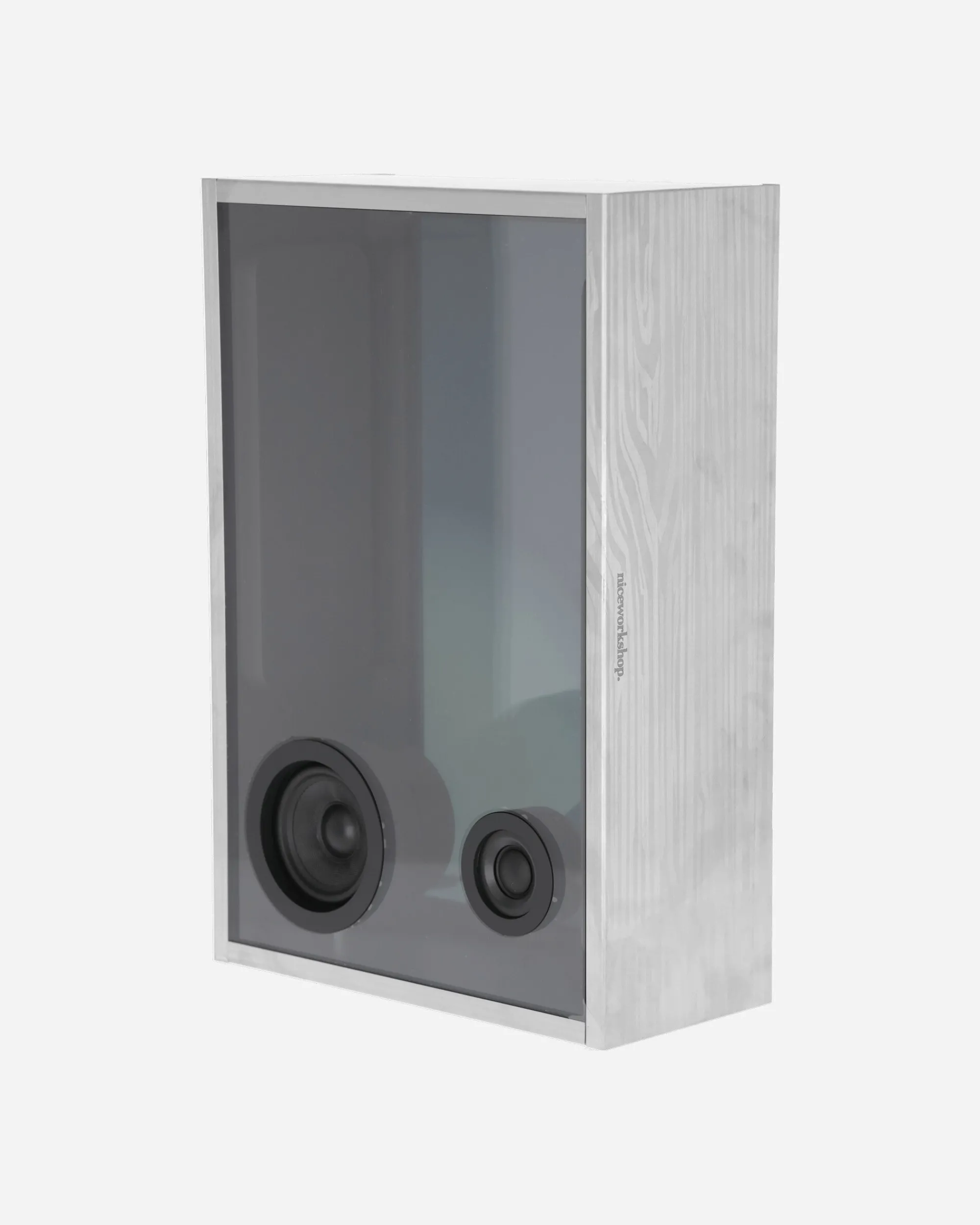 Cotodama Tech And Audio^niceworkshop Lyric Speaker Box Silver