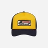 Pleasures Hats|Hats^Nightmare Trucker Cap Navy / Yellow