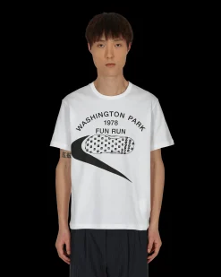 Comme Des Garçons Black T-Shirts^Nike Graphic T-Shirt White