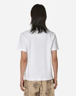 Comme Des Garçons Black T-Shirts^Nike Message Print T-Shirt White