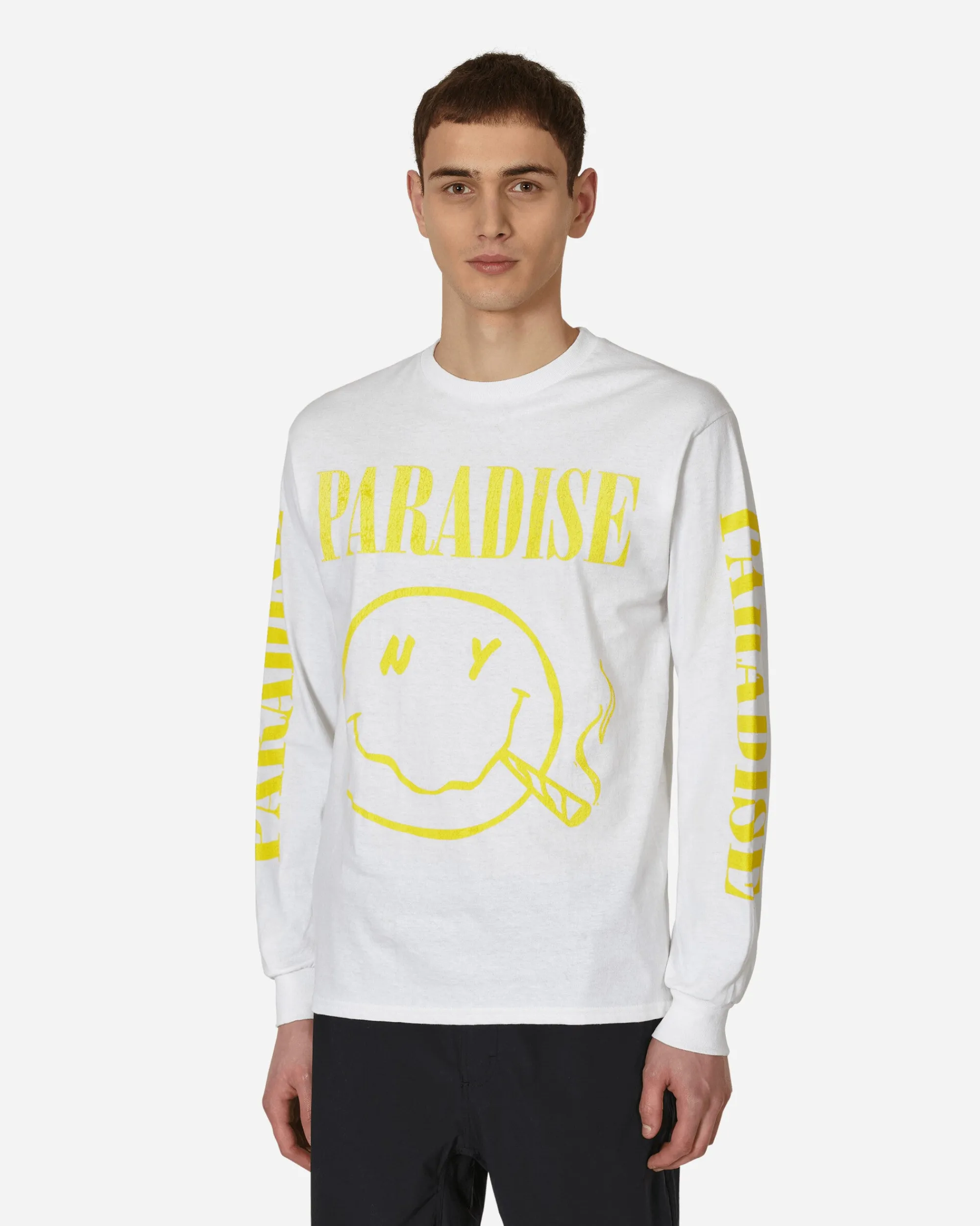 Paradis3 T-Shirts^Nirvana In Longsleeve T-Shirt White