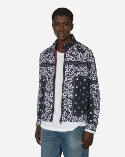 Baracuta Coats And Jackets^NÒMARYTHM TEXTILE G4 Bandana Jacket Dark Navy