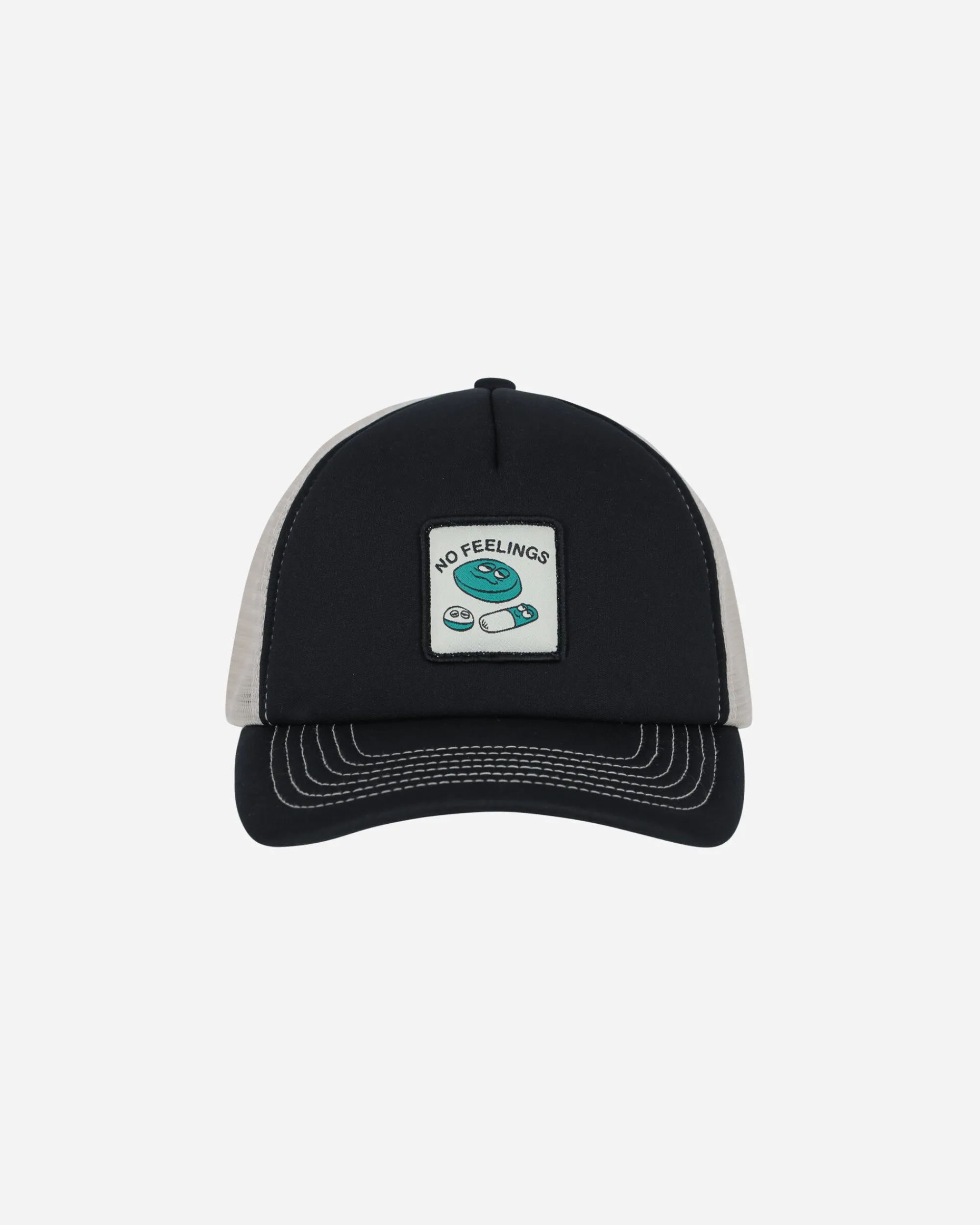 No Problemo Hats|Hats^No Feelings Trucker Cap Black