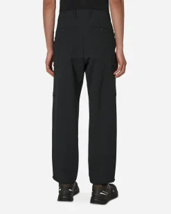 Monobi Pants^No Jersey Cargo Pants Black