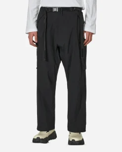 Acronym Pants^Nylon Stretch Cargo Trousers Black