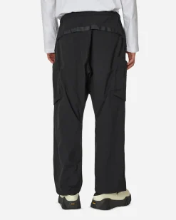 Acronym Pants^Nylon Stretch Cargo Trousers Black