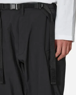 Acronym Pants^Nylon Stretch Cargo Trousers Black