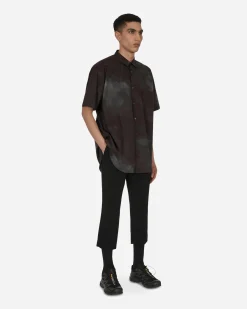 Comme Des Garçons Black Pants^Nylon Trousers Black