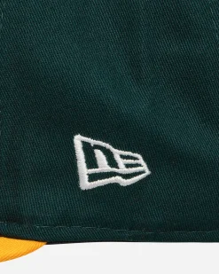 New Era Hats|Hats^Oakland Athletics MLB Essential 9FIFTY Cap Green