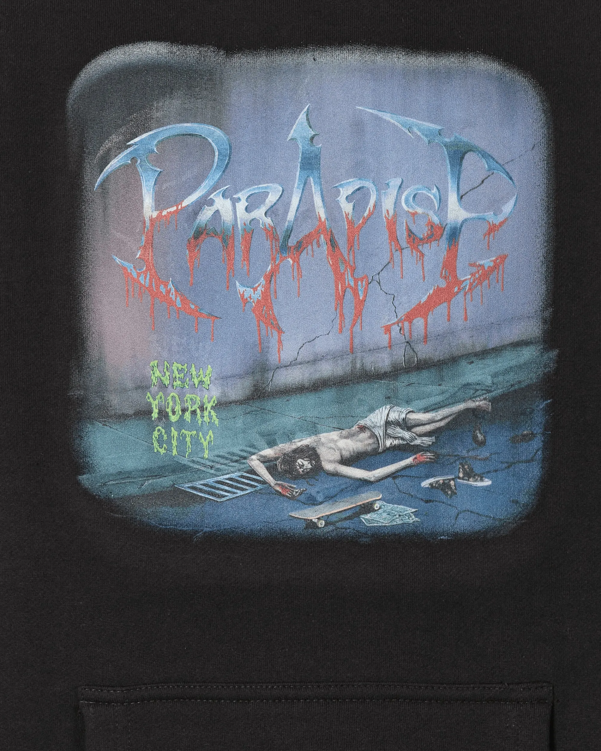 Paradis3 Sweatshirts^Obituary Hoodie Black