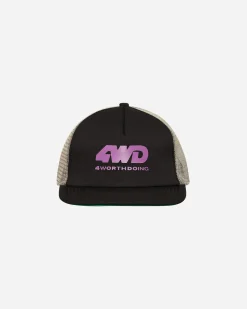 4 Worth Doing Hats|Hats^Off Road Trucker Hat Black