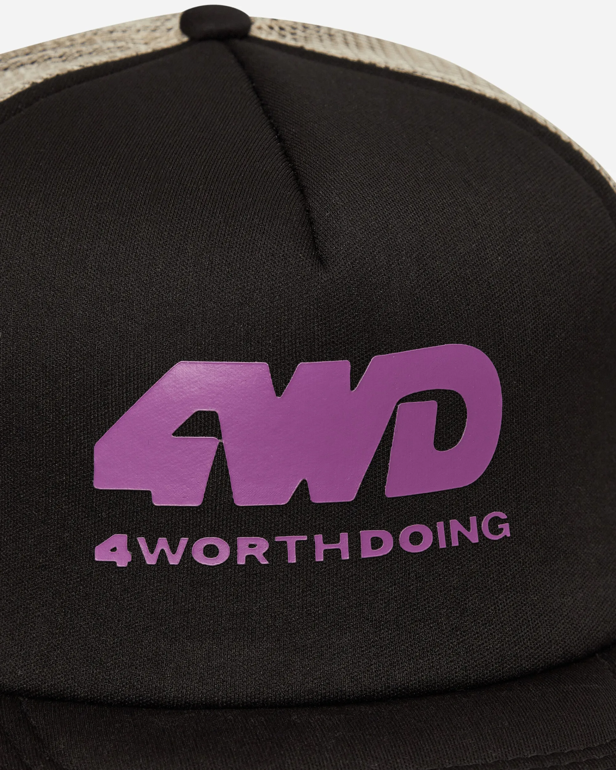 4 Worth Doing Hats|Hats^Off Road Trucker Hat Black