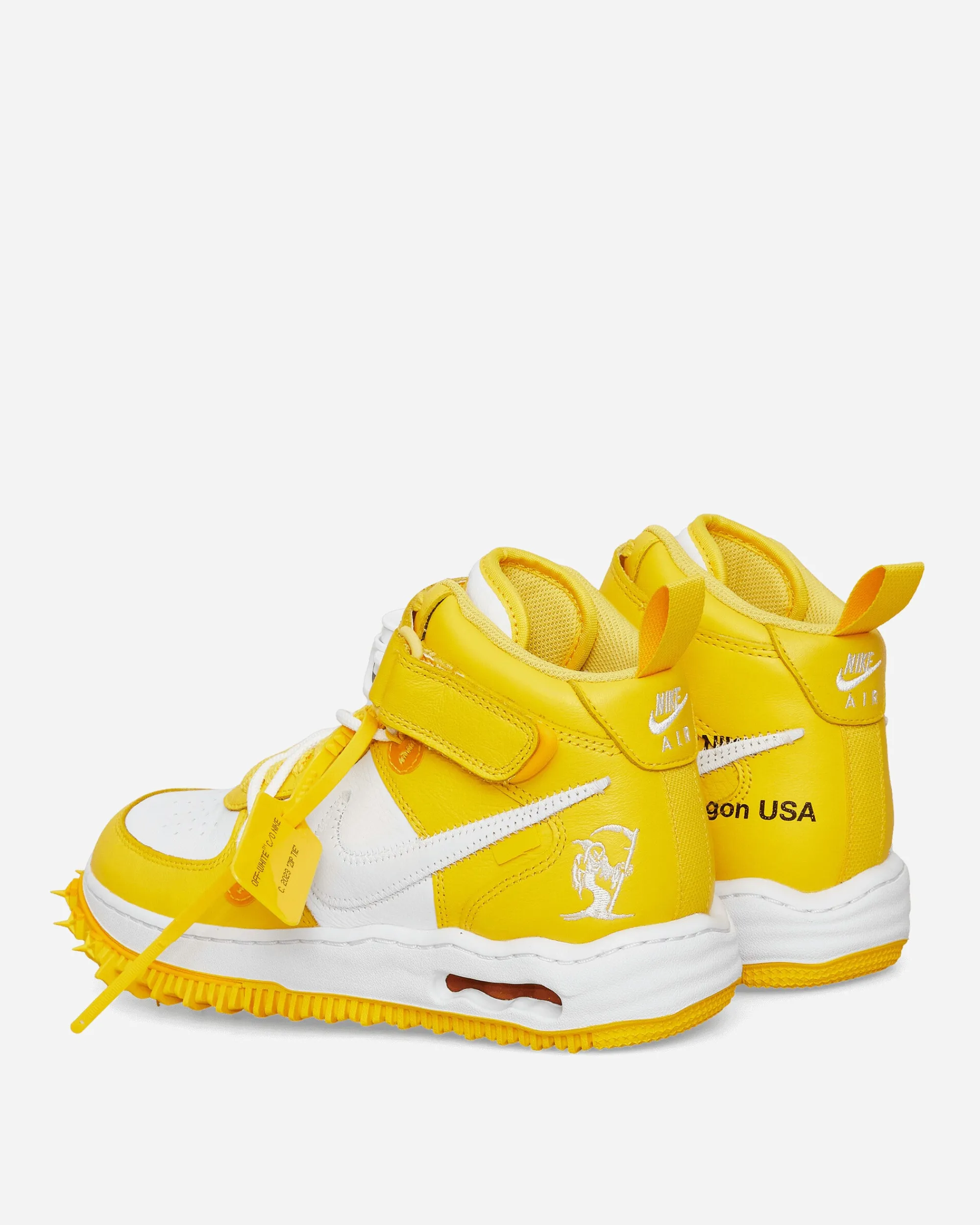 Nike Sneakers·Low|Sneakers^Off-White™ Air Force 1 Mid Sneakers White / Varsity Maize