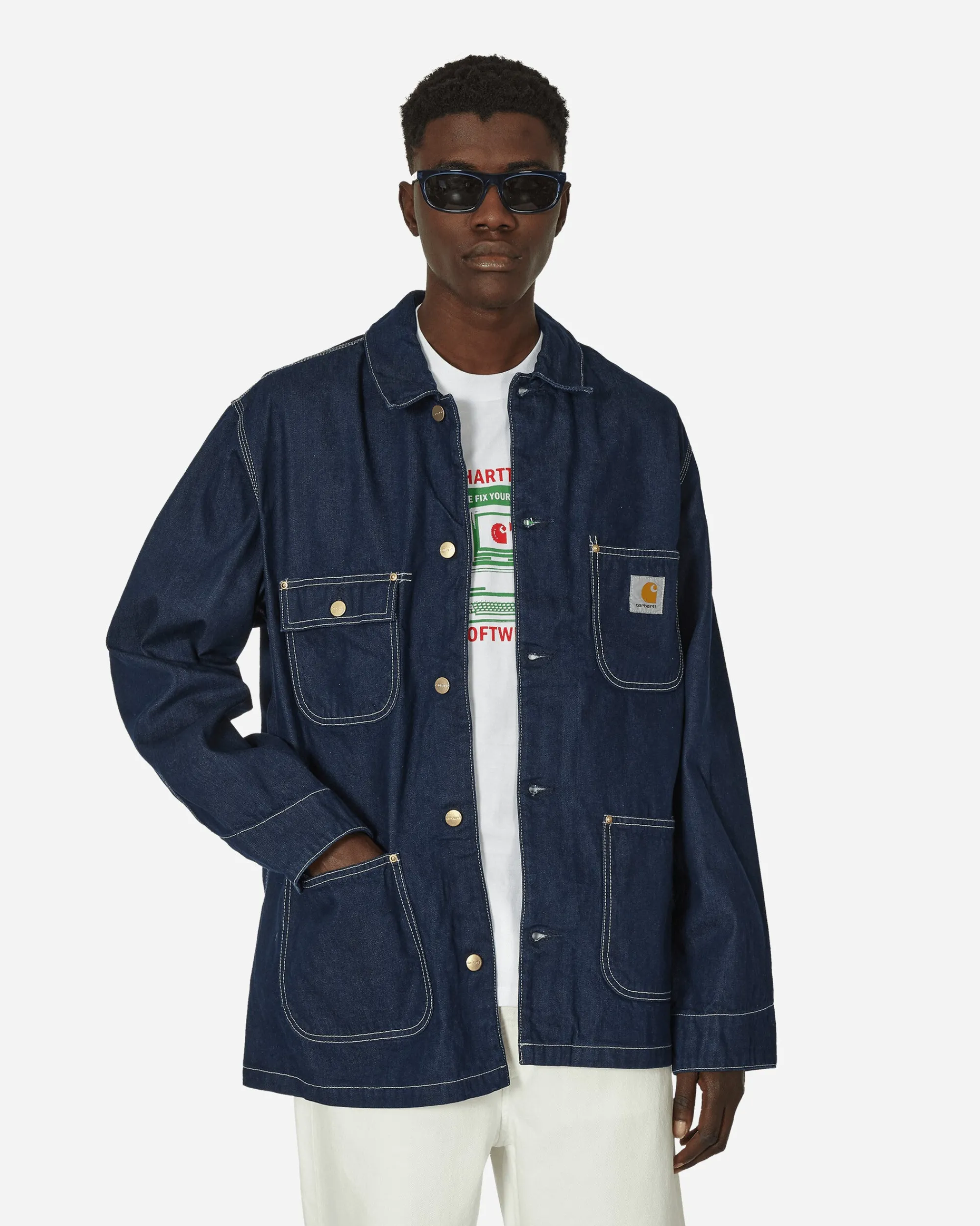 Carhartt WIP Coats And Jackets^OG Chore Coat Blue