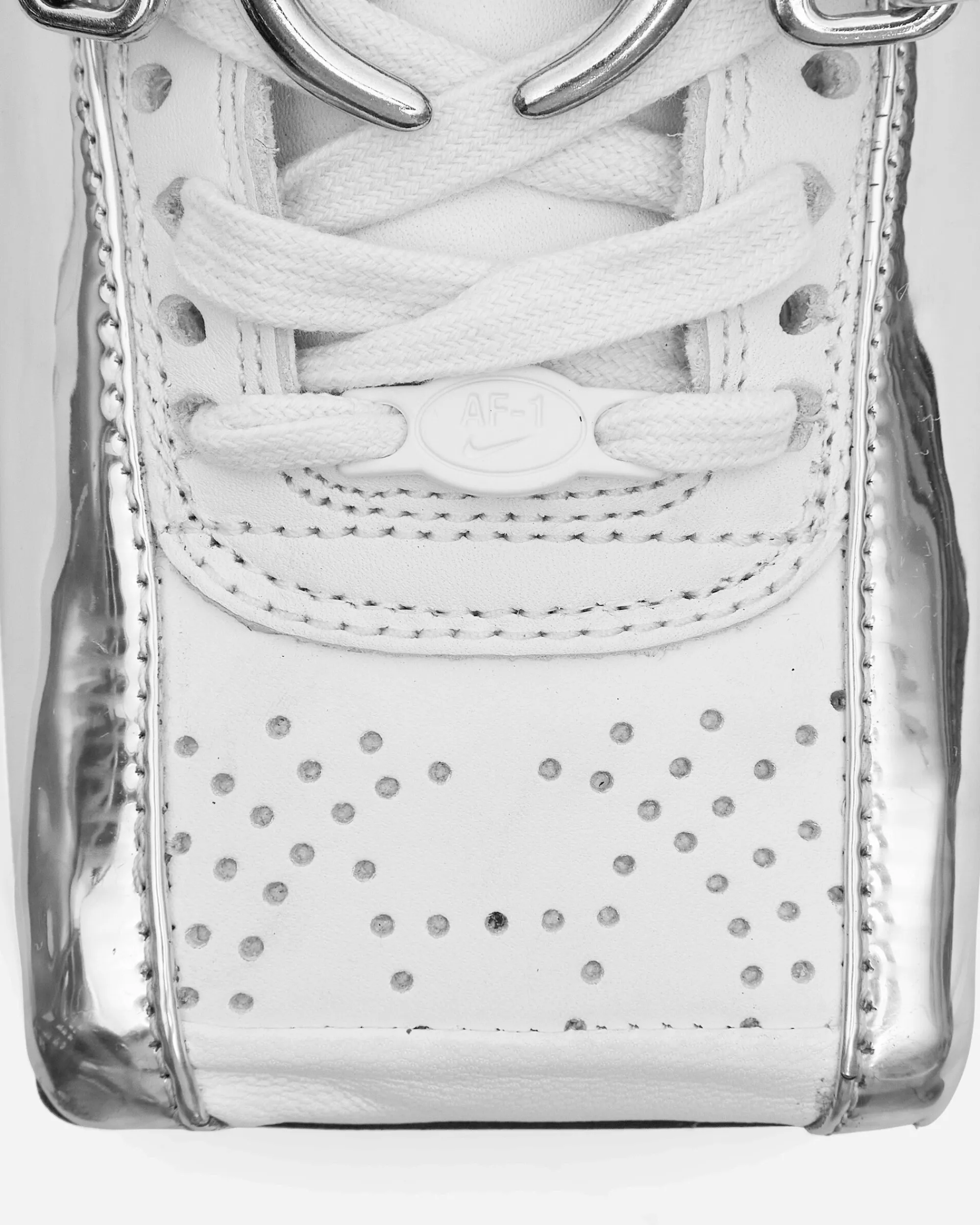 Ancuta Sarca Classic Shoes^Olga Loafers White / Chrome