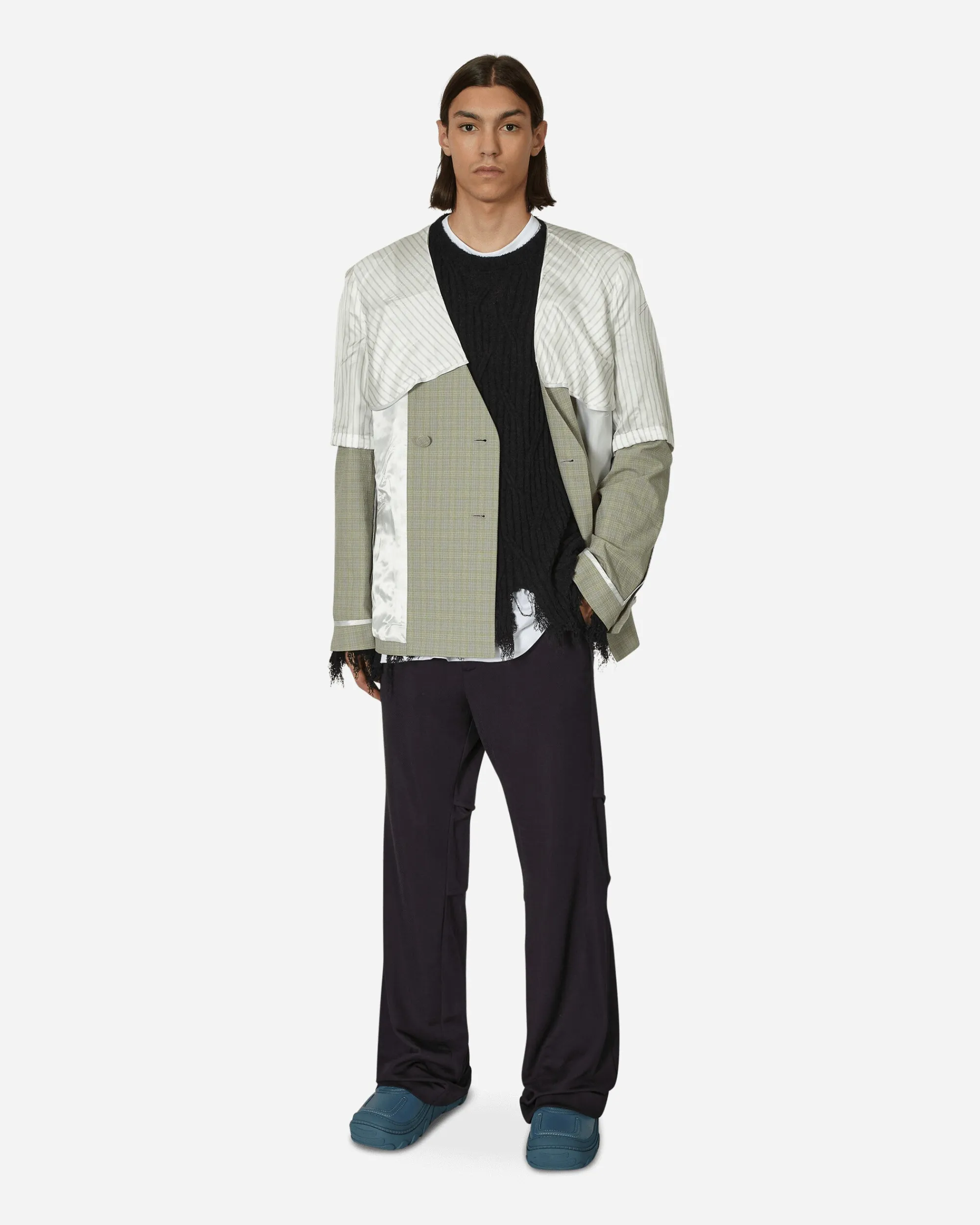 Kiko Kostadinov Coats And Jackets^Oma Reversible Blazer Stone Yellow