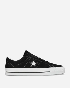 Converse Sneakers·Low|Sneakers^One Star Pro Nubuck Leather Sneakers Black