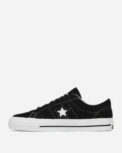 Converse Sneakers·Low|Sneakers^One Star Pro Nubuck Leather Sneakers Black