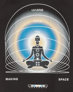 Space Available T-Shirts^Oneness Longsleeve T-Shirt Black