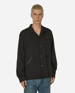 Undercover Shirts^Open Collar Shirt Black