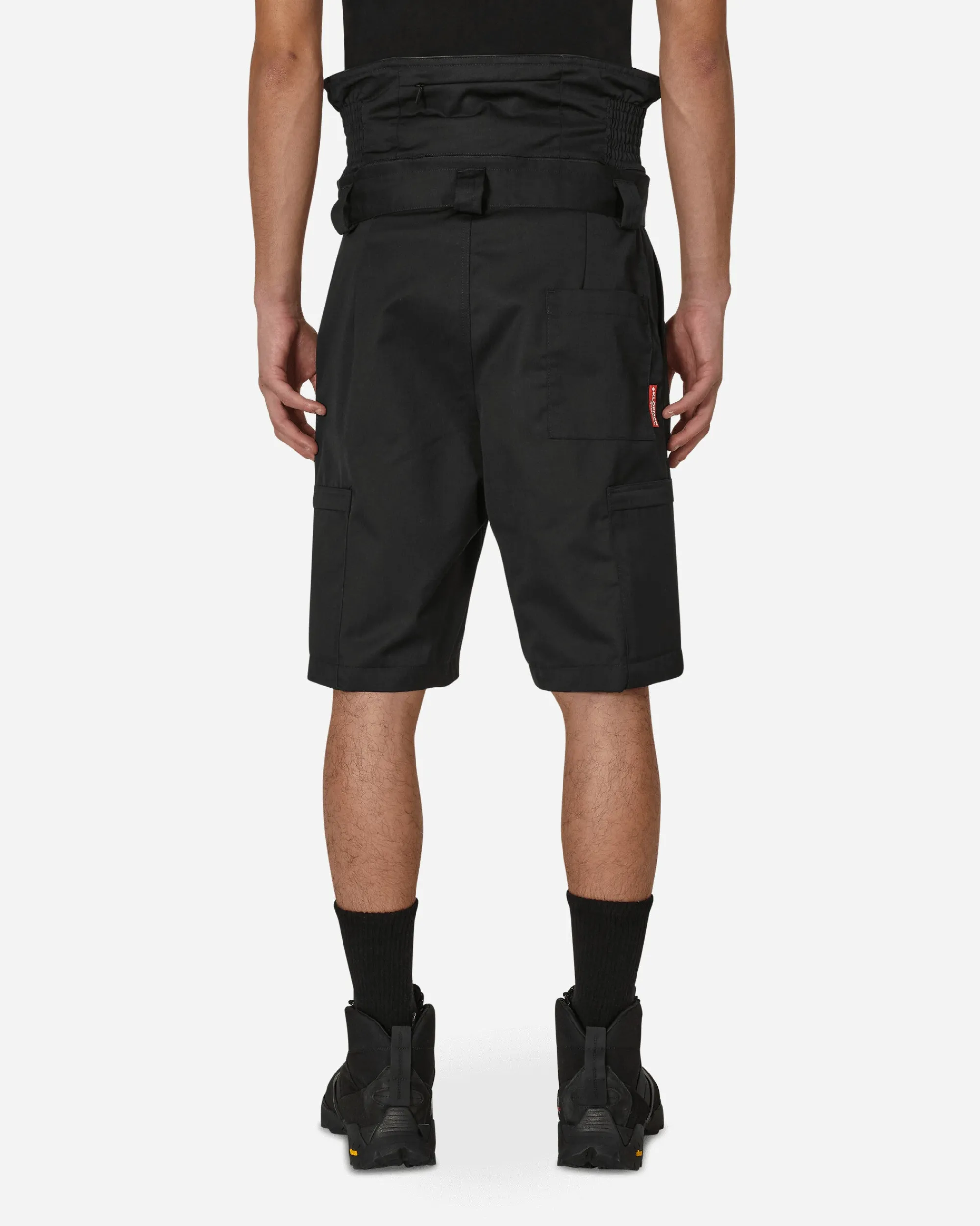 GR10K Shorts^Operator Kidney Belt Shorts Black