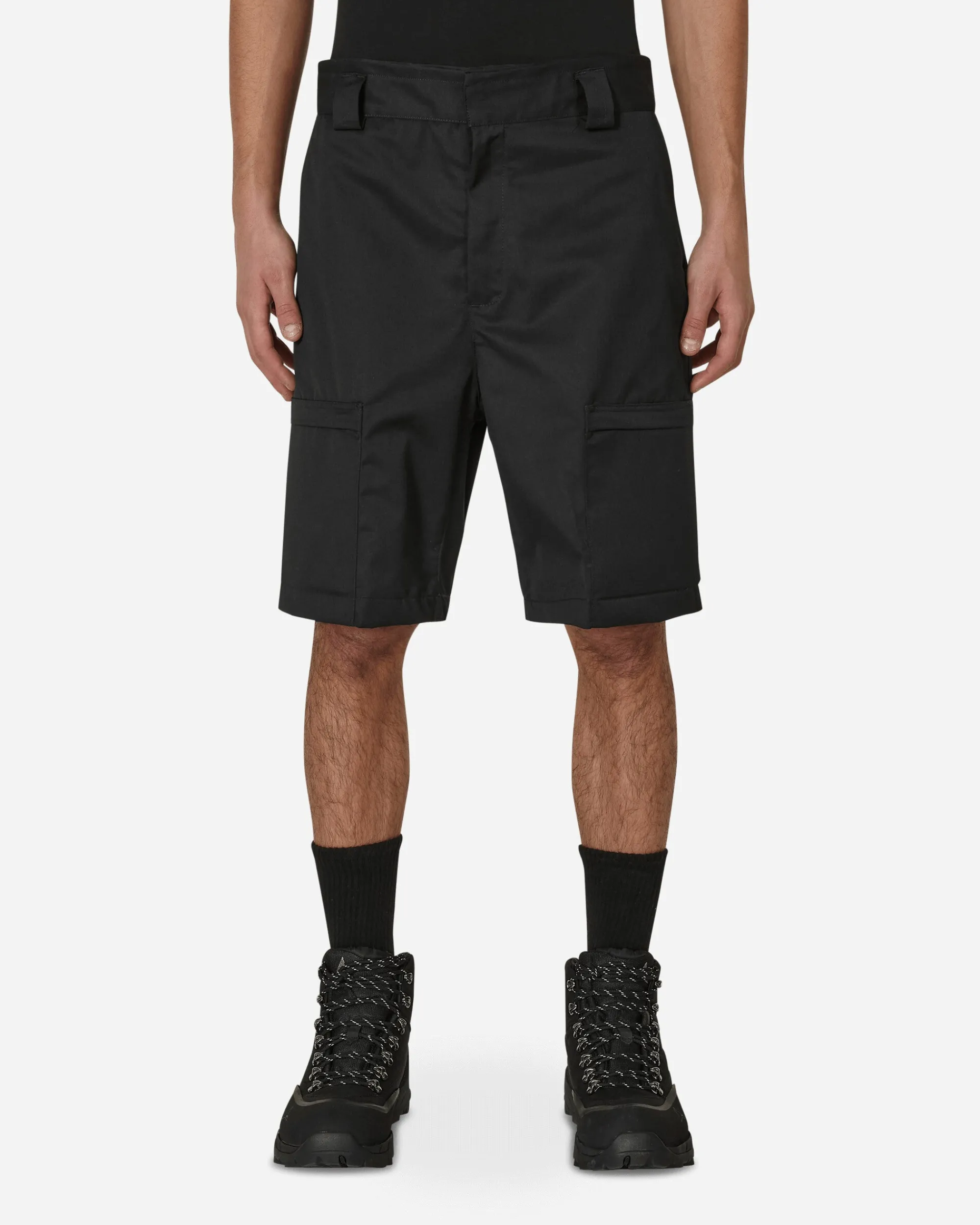 GR10K Shorts^Operator Kidney Belt Shorts Black